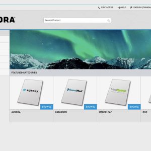 TI CONNECT - Aurora web portal 1700px R1